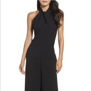 Julia Jordan black twist jumpsuit size 2, NWT 🖤